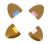 BOHIN France Rueda de Tiza con Mango Ergonómico - Accesorio de Marcado para Proyectos de Costura y Acolchado, Colores Surtidos - 1 Pieza