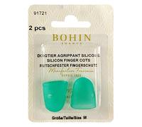 Bohin Goma Dedal, Caucho, Verde, Medio, 2