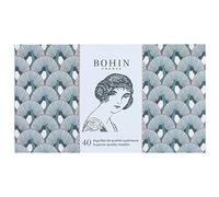 Bohin Libro 40 Agujas-Azul Solange, Metal, 1, tamaño único