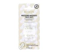 Bohin Quebrar Sujetadores, Mixto, Blanco, 9 mm, 8