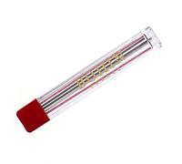 Bohin Recambio de lápiz 0,9 mm, Color Rosa, Blanco y Oscuro Refill for Chalk Pencil Extra Fine multi-1x6pcs, 1, tamaño único, 6