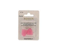 Bohin - Rosa (Pequeño) Goma Dedal - 2 Pedazo