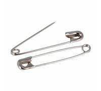 Bohin Seguridad Patas, Safety Pins Assortment no.2-4-1x24pcs, Plata, Talla Unica, 24