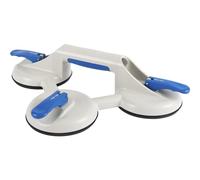 BOHLE Elevador de cristal de plástico, 3 cabezas, capacidad de carga 90 kg