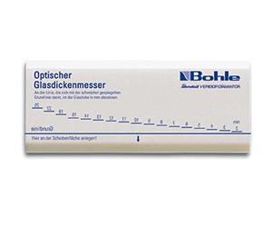 Bohle Medidor de espesor de vidrio óptico - Industrial - Función de medición de espesor de vidrio - Reutilizable - Medición - Bohle - KNIFE - Cuchillo de cocina - Vidrio