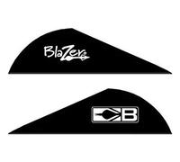 Bohning Blazer Vane (Pack of 100), Black