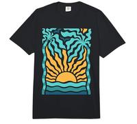 Boho Beach Sunset Verano Tropical Ocean Graphic Comfort Colors Adult Heavyweight T-Shirt