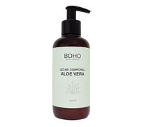 BOHO Beauty Essentials | Crema Corporal Aloe Vera Bio, 250 ml | Nutritiva y Reparadora con Aceite de Albaricoque | Para Todo Tipo de Pieles