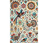 Boho Birds Daily Planner: Aesthetic Folk Art Journal for Organization & Creativity