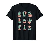 Boho Cactus Abstracto Doodle Desierto Arte Camiseta