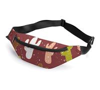 Boho Cactus Cactus Auriculares Art Fanny Pack, Riñonera Deportiva para niños Adultos para Hombres y Mujeres