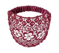 Boho-Chic Crystal & Pearl Embellished Elegant Floral Beaded Wide Headbands, Boho Chic Headband for Women (1PCS-A)