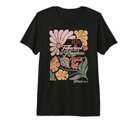 Boho Christian Dad Día del Padre La Paternidad es Trabajo del Reino Camiseta Premium