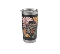 Boho Christian Dad Día del Padre La Paternidad es Trabajo del Reino Vaso térmico de acero inoxidable de doble pared