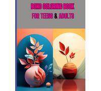Boho Coloring Book for Teens & Adults