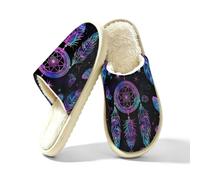 Boho Dreamcatcher - Pantuflas de espuma viscoelástica para mujer, multicolor, 42.5/43 EU