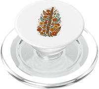 Boho Floral Bassoon Bassoonist PopSockets PopGrip para MagSafe
