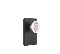 Boho Floral Embrace Glorious Mess - Cita inspiradora PopSockets PopWallet para MagSafe
