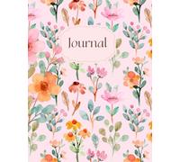 Boho Floral Journal: Beautiful Botanical Writing Notebook for Women, Teens & Creative Minds
