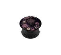 Boho Floral Mandala Colibrí Lotus Celestial PopSockets PopGrip Adhesivo