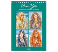 Boho-Girls. Romantische Freigeister im Sommer (Tischkalender 2026 DIN A5 hoch), CALVENDO Monatskalender: Bilder voller Sonne, Freiheit und weiblicher Sinnlichkeit