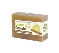 Boho Green Make-Up - Jabón Artesanal de Limón y Canela (Lemon & Cinnamon Soap Bar) - 100g - Pack de 2