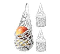 Boho Macrame Plant Hangers Woven Cotton Rope Wall Decor Set