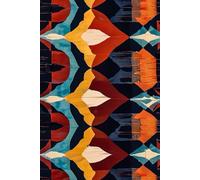 Boho Notizbuch - Dein Notizbuch für Kreativität und Inspiration mit Ethno Design Print, liniert: Ethno Notebook | journal | boho gift book | lined | 6x9 Zoll