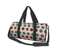 Boho Polka Do - Bolsa de viaje con estampado D de lunares, bolsas de gimnasio deportivas para mujeres y hombres, bolsas de viaje para llevar en fin de semana durante la noche