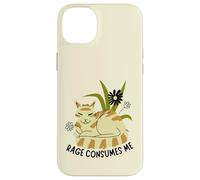 Boho Rage Consumes Me Funny Floral Cat Sarcastic Kitten Carcasa para iPhone 14 Plus