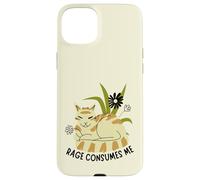Boho Rage Consumes Me Funny Floral Cat Sarcastic Kitten Carcasa para iPhone 15 Plus
