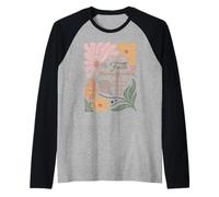 Boho Retro Christian Caminando Por Fe Tropezando Constantemente Camiseta Manga Raglan