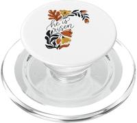 Boho Retro Floral He Is Risen Pascua Jesús PopSockets PopGrip para MagSafe