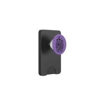 Boho Snake Moon Floral Botánico Celestial Espiritual Bruja PopSockets PopWallet para MagSafe