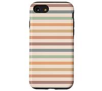 Boho Striped Stripes Abstract Geometric Horizontal Lines Carcasa para iPhone SE (2020) / 7 / 8