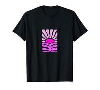 Boho Sunrise in Pink Camiseta