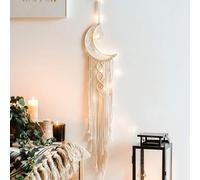Boho Traumfänger Dreamcatcher Outdoor Makramee Traumfänger Macrame Dream Catcher Deko Boho Mond Deko Boho Deko Boho Decor Boohoo Deko Ramadan Deko Boho Wanddeko Bohemian Deko Für Eid Mubarak Ramadan