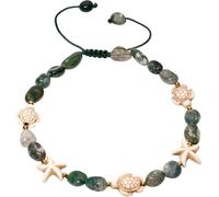 Boho Turtle Starfish Pulseras de Tobillo para Mujeres Cristales caídos Anket Summer Summer Hawaii Party Fiest Fiest Jewelly