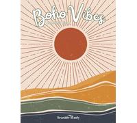 Boho Vibes Coloring Book: Beautiful Relaxing Bohemian Art Drawing Pages