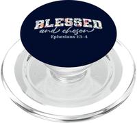 Boho Wildflower Bible Verse Christian. Blessed PopSockets PopGrip para MagSafe