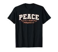 Boho Wildflower Bible Verse Christian Collection. Peace Camiseta