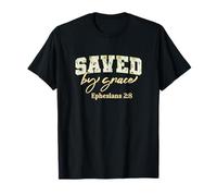 Boho Wildflower Bible Verse Christian Collection. Saved Camiseta