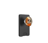 Boho Wildflower Spooky Skeleton Reading Book Lover Reader PopSockets PopWallet para MagSafe