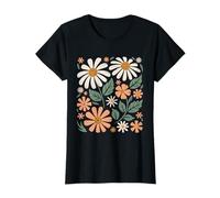 Boho Wildflowers Botanical Floral Flower Lover Gardener Camiseta