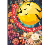 Bohomian coloring book. Adults coloring book. 100 pages, 50 patterns. Single sided page makes perfect for markers, gel pens, pencils. Designed for ... free spirited art, nature, and boho magic.