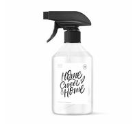 BOHORIA Ambientador de 500 ml - Regalo con texto en alemán "Die Welt ist schön weil du mit drauf bist. Happy Birthday!" - Ambientador para habitación - Aroma de lavado fresco (Home Sweet Home, 500 ml)