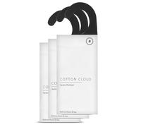 BOHORIA® Saquitos perfumados con aroma a lavandería, perfecto para el armario, coche, cajones, armarios, eliminación de olores, aroma a la habitación (cotton Cloud, 3 unidades)