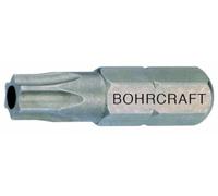 Bohrcraft - Destornillador de puntas con orificio para tornillos Torx (1/4 pulgadas, TR 15 x 75 mm de Lose/del paquete, 1 pieza, 61501501575