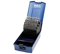 Bohrcraft Jg. brocas DIN 338 N HSS-G, caja ABS KG591 //1,0-6,0x0,1/51-uds.