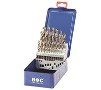 Bohrcraft - Juego de brocas en espiral (HSS-G en la industria láser MG13/diámetro 1 - 13 x 0,5 mm/25 piezas/1120 13 10025